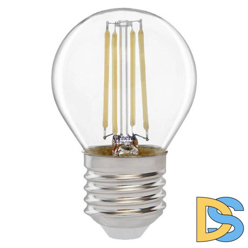 Филаментная светодиодная лампа General GLDEN-G45S-8-230-E27-2700 649980