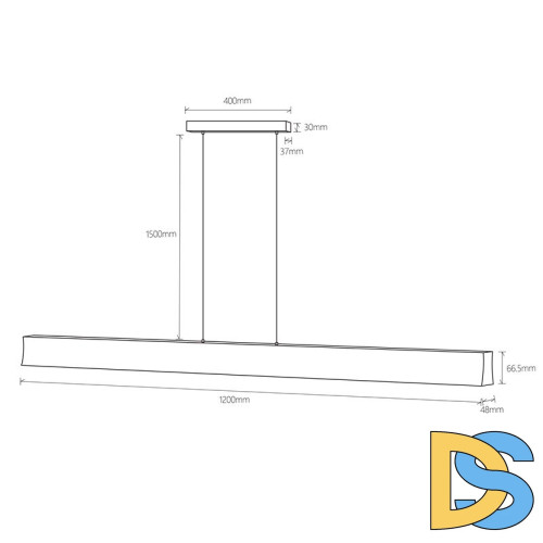 Подвесной светильник Mantra Hanok 7542