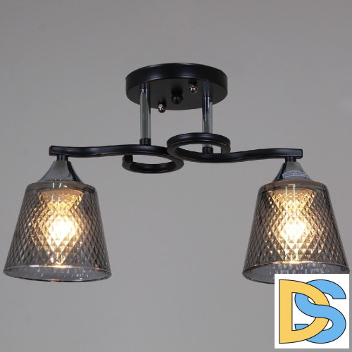 Потолочный светильник Reluce 06089-0.3-02 BK+CR