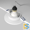 Встраиваемый светильник Maytoni Gyps Modern DL004-1-01-W-1
