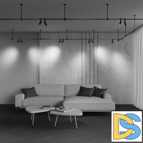 Трековый магнитный светильник Maytoni Focus TR144-1-5W3K-W-B