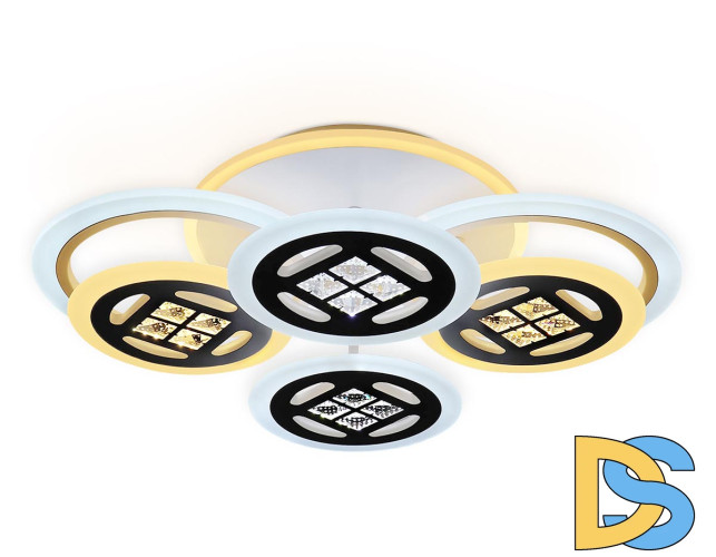 Потолочная светодиодная люстра Ambrella Light Acrylica Ice FA2951