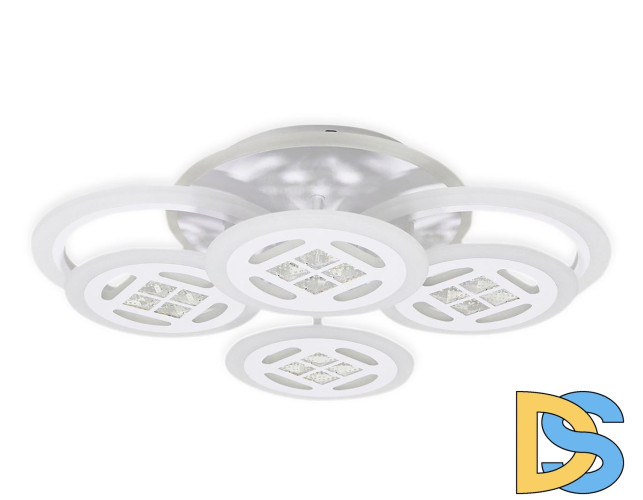 Потолочная светодиодная люстра Ambrella Light Acrylica Ice FA2951