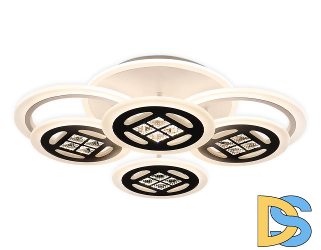 Потолочная светодиодная люстра Ambrella Light Acrylica Ice FA2951