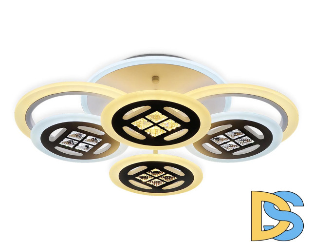 Потолочная светодиодная люстра Ambrella Light Acrylica Ice FA2951