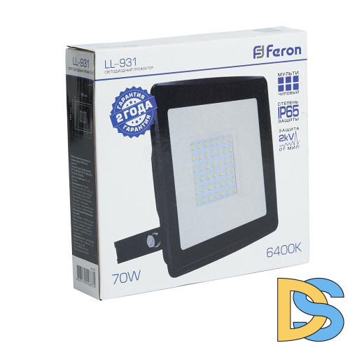 Светодиодный прожектор Feron LL-931 70W 6400K 41551