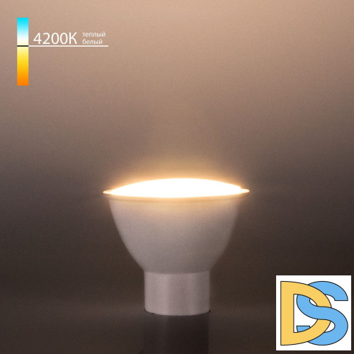 Лампа светодиодная Elektrostandard GU10 7W 4200K матовая 4690389151330