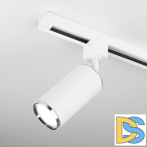 Трековый светильник Elektrostandard Svit GU10 белый/хром MRL 1013 4690389149641