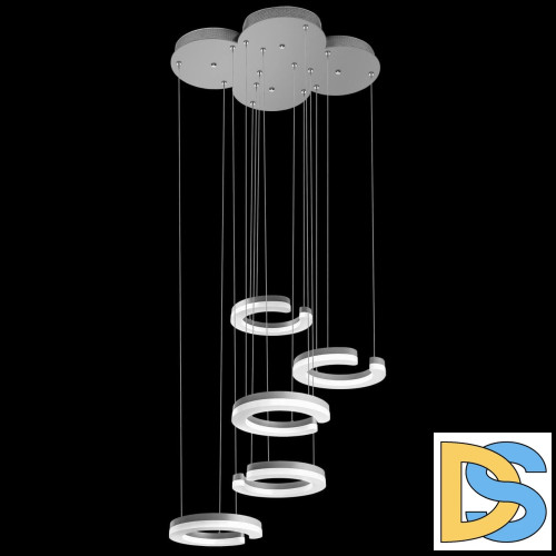 Подвесная светодиодная люстра Lightstar Unitario 763449