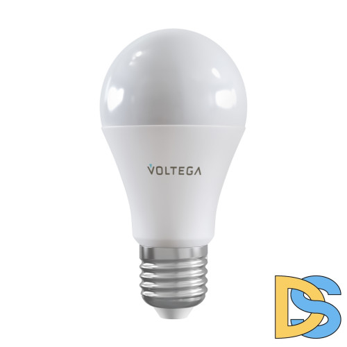 Лампа светодиодная Voltega E27 9W 2700К груша матовая 2429