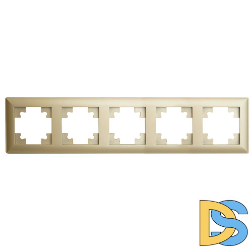 Рамка пятиместная Stekker PFR00-7005-08 Катрин 49610