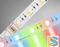 Светодиодная лента Ambrella Light LED Strip 24В 5050 10Вт/м RGBW+3000K 5м IP20 GS4401