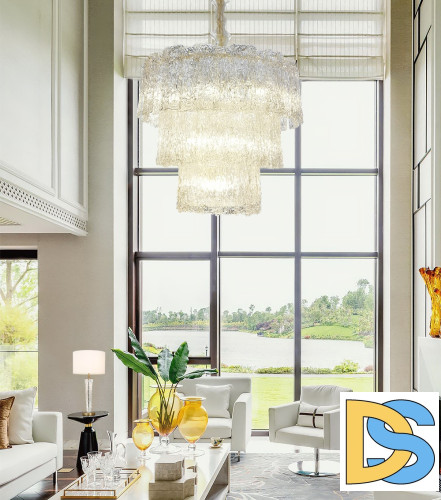 Подвесная люстра Delight Collection BRCH9094-80 gold