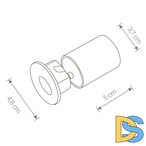 Встраиваемый светодиодный светильник Nowodvorski Oia Led 9103