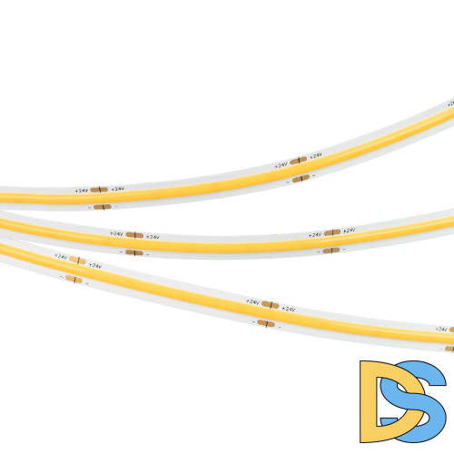 Светодиодная лента Arlight COB-X378-8mm 24V Warm3000 (11 W/m, IP20, 5m) 031883(3)