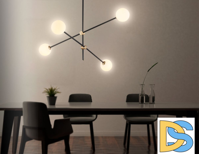 Люстра на штанге Ambrella Light Modern TR2507