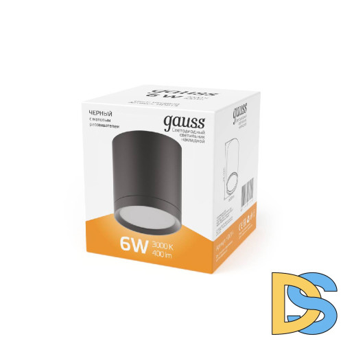 Потолочный светодиодный светильник Gauss Overhead HD014