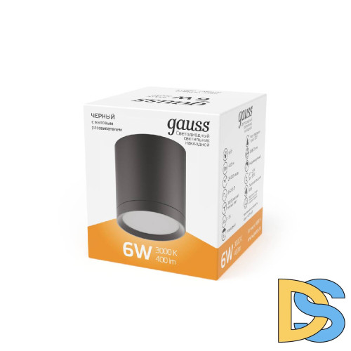 Потолочный светодиодный светильник Gauss Overhead HD014