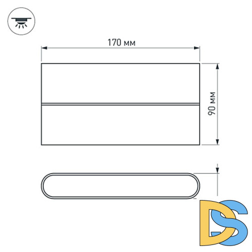 Уличный настенный светодиодный светильник Arlight SP-Wall-Flat-S170x90-2x6W Day4000 032413