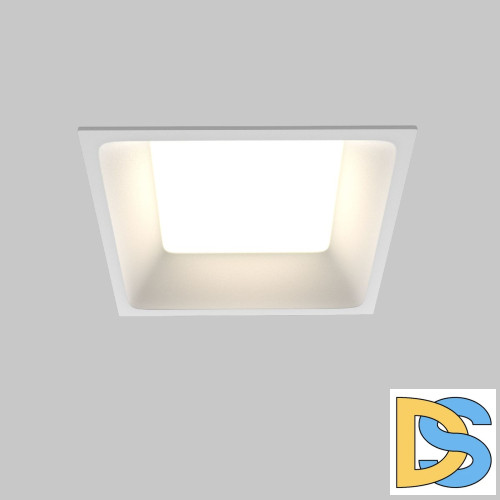 Встраиваемый светодиодный светильник Maytoni Technical Downlight Okno DL056-12W3-4-6K-W