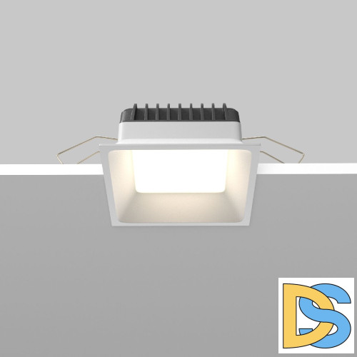 Встраиваемый светодиодный светильник Maytoni Technical Downlight Okno DL056-12W3-4-6K-W