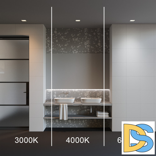 Встраиваемый светодиодный светильник Maytoni Technical Downlight Okno DL056-12W3-4-6K-W