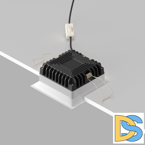 Встраиваемый светодиодный светильник Maytoni Technical Downlight Okno DL056-12W3-4-6K-W