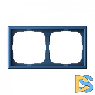 2-постовая рамка, Schneider Electric Art Gallery, цвет Аквамарин, GAL001102