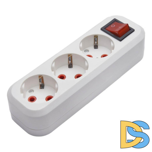 Колодка Feron Stekker 3гн с/з PST1631120 39014