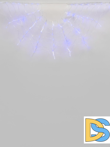 Светодиодная гирлянда (UL-00001409) Uniel занавес Радуга-1 220V синий ULD-E3104-288/DTK BLUE IP20 RAINBOW-1