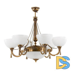 Подвесная люстра Kutek Roma ROM-ZW-6+1 (P)