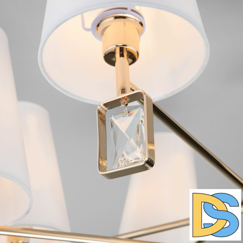 Люстра на штанге Eurosvet Milazzo 60137/8 золото a060129