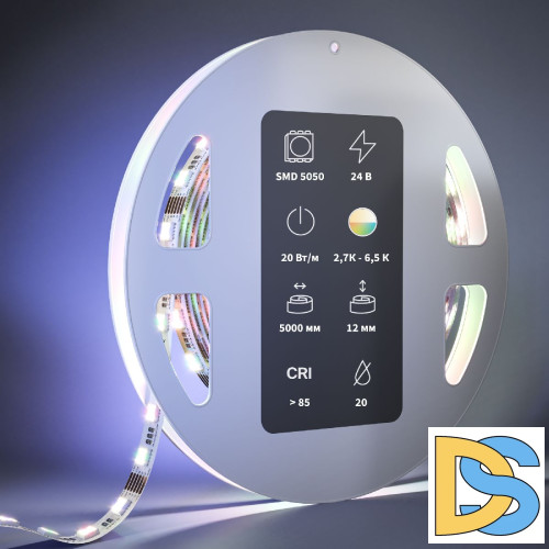 Светодиодная лента Maytoni Led Strip 24В 5050 20Вт/м RGBW 5м IP20 201136