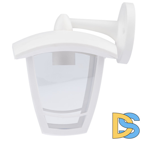 Уличный настенный светильник ЭРА НБУ 07-40-002 «Дели 2» белый Б0051196