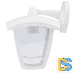 Уличный настенный светильник ЭРА НБУ 07-40-002 «Дели 2» белый Б0051196