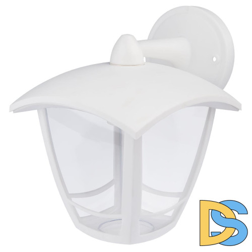 Уличный настенный светильник ЭРА НБУ 07-40-002 «Дели 2» белый Б0051196