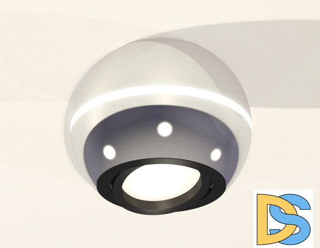 Накладной поворотный светильник с дополнительной подсветкой Ambrella Light Techno XS1104010 (C1104, N7002)
