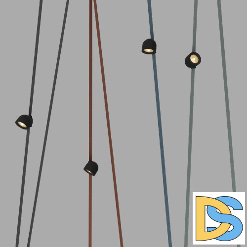 Трековый однофазный светильник Denkirs Belty Spot DK5541-BK