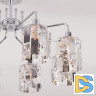 Потолочная люстра Eurosvet Scoppio 10101/8 хром/прозрачный хрусталь Strotskis