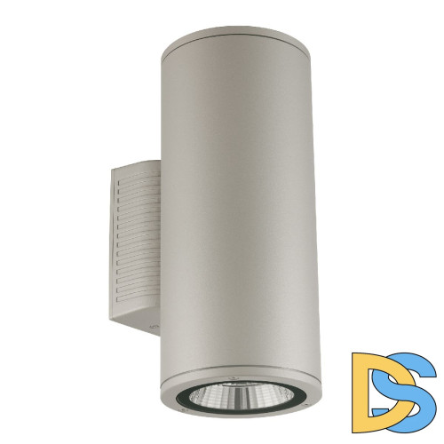 Уличный настенный светильник Uniel ULU-S22D-2x22W/6400K IP65 LIGHT GREY UL-00011087