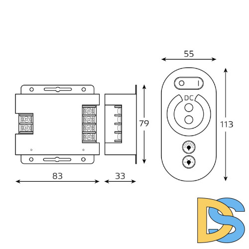 Диммер Gauss Basic BT601