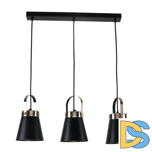 Подвесной светильник IMEX MD.3607-3-P BK+AB