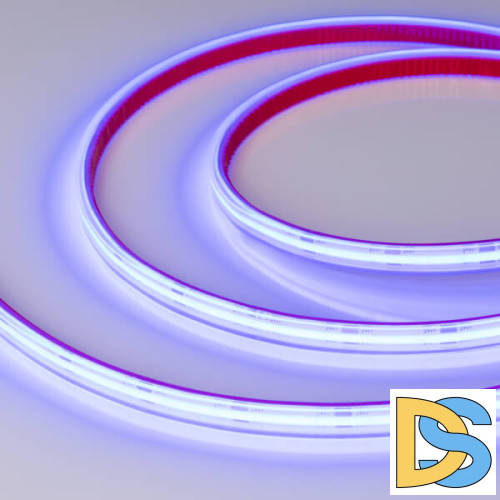 Светодиодная лента герметичная Arlight COB-PS-X544-10mm 24V Blue (11.5 W/m, IP67, CSP, 5m) 032182(2)