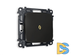 Комплект механизма 1-кл проходного выключателя с подсветкой Ambrella Volt Omega MO802030