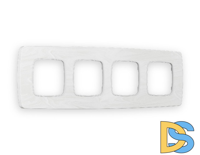 Рамка четырехместная Ambrella Volt Opera OF940104