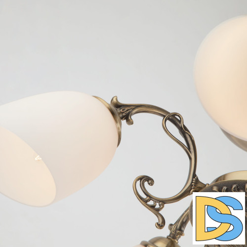 Потолочная люстра Eurosvet 22010/5 античная бронза