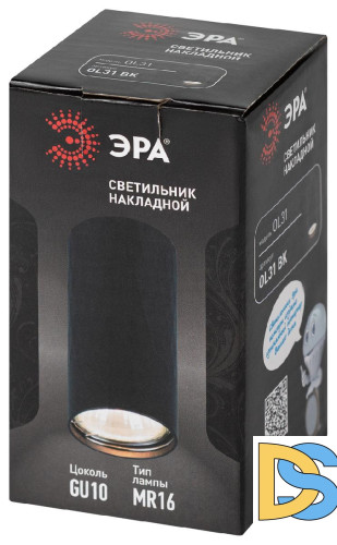 Накладной светильник Эра OL31 BK Б0056374