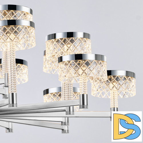 Подвесная люстра Delight Collection MD21020075 MD21020075-20A chrome