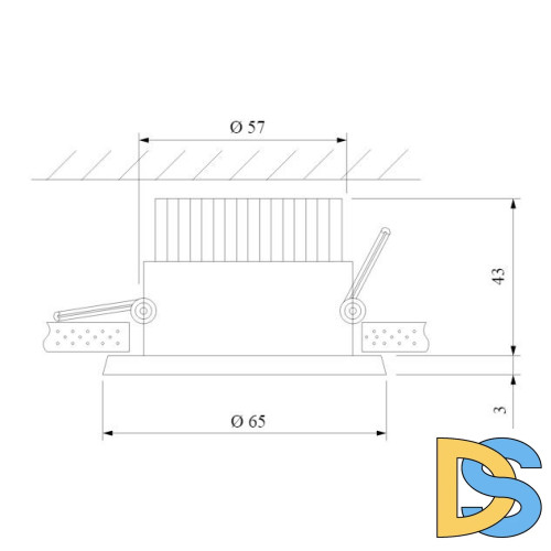 Встраиваемый светильник Elektrostandard Kita 4690389177262