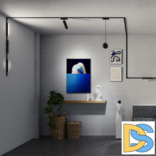 Трековый светильник для низковольтного шинопровода Novotech Smal 359098